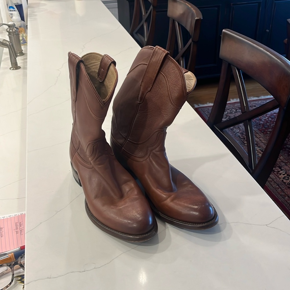 Tecovas, brown leather, size 9